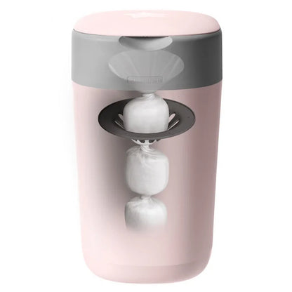 Tommee Tippee Poubelle à couches Anti-Odeur Twist & Click - Rose